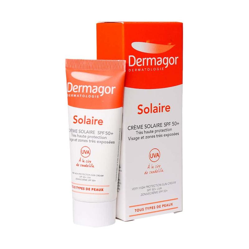  کرم ضد آفتاب SPF50 درماگور 40 میلی لیتر 