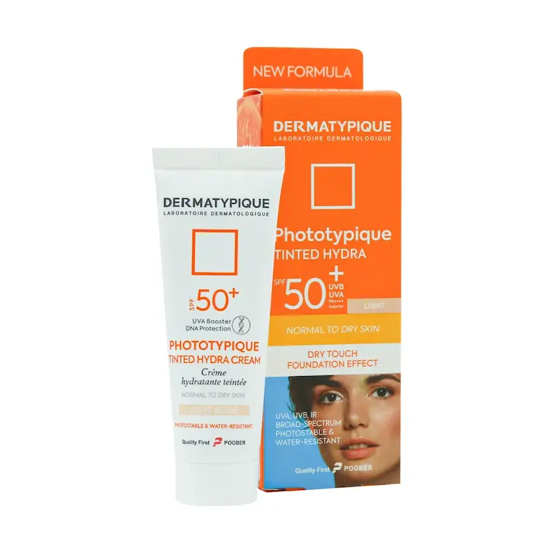  ضد آفتاب پوست خشک SPF50 درماتیپیک 50 میلی لیتر 