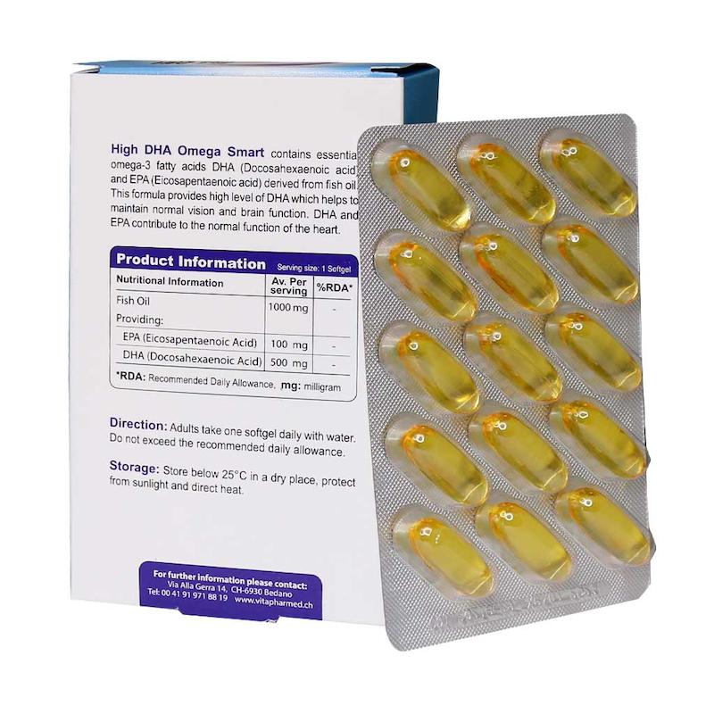  امگا 3 مدل High DHA ویواتیون 30 عدد 