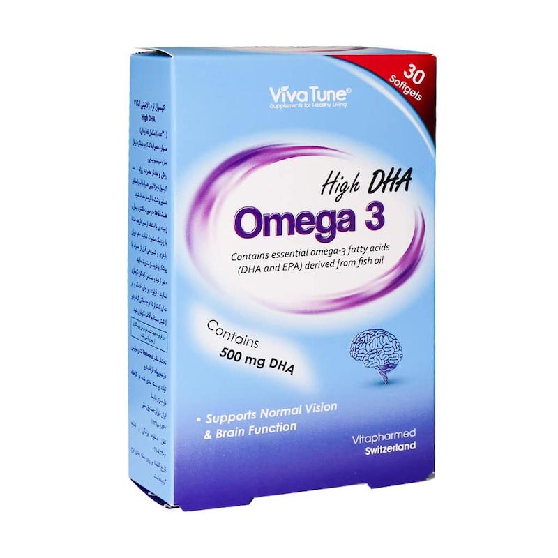  امگا 3 مدل High DHA ویواتیون 30 عدد 