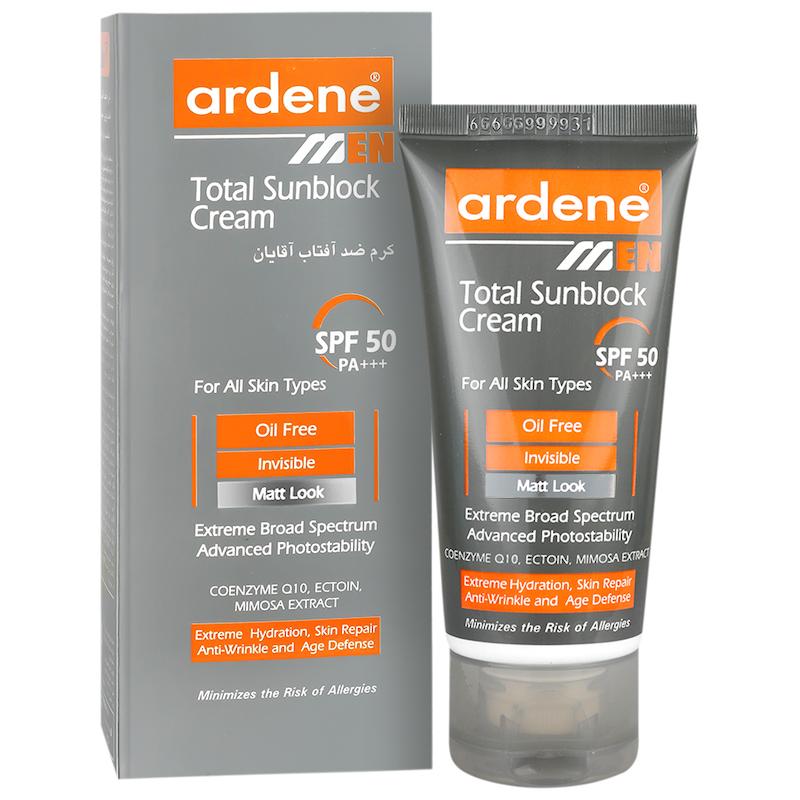 آردن کرم ضد آفتاب آقایان SPF50
