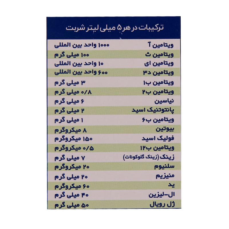  شربت ایمونو سانستول 155 میلی لیتر 