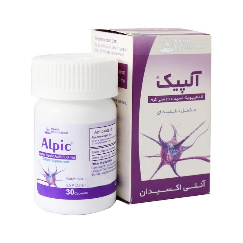  آلپیک 300 میلی گرم رها 30 عدد 