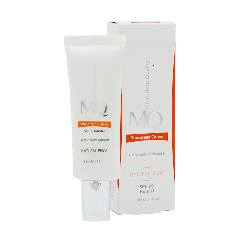 کرم ضد آفتاب پوست نرمال SPF50 ام کیو 55 میلی لیتر 