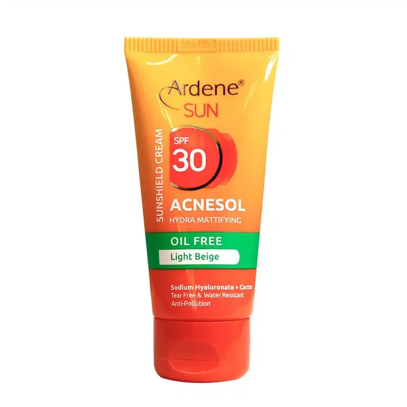 کرم ضد آفتاب رنگی SPF30 آردن خاصیت مات کنندگی 50 میلی لیتر 