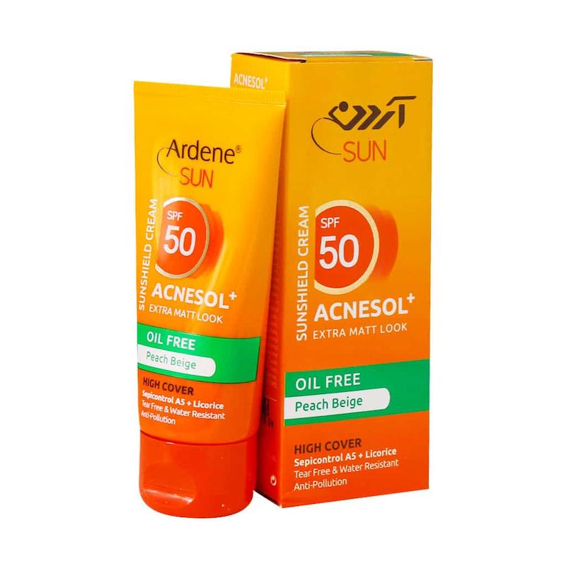 کرم ضد آفتاب آکنه سل آردن SPF50 مناسب پوست چرب ۵۰ گرم