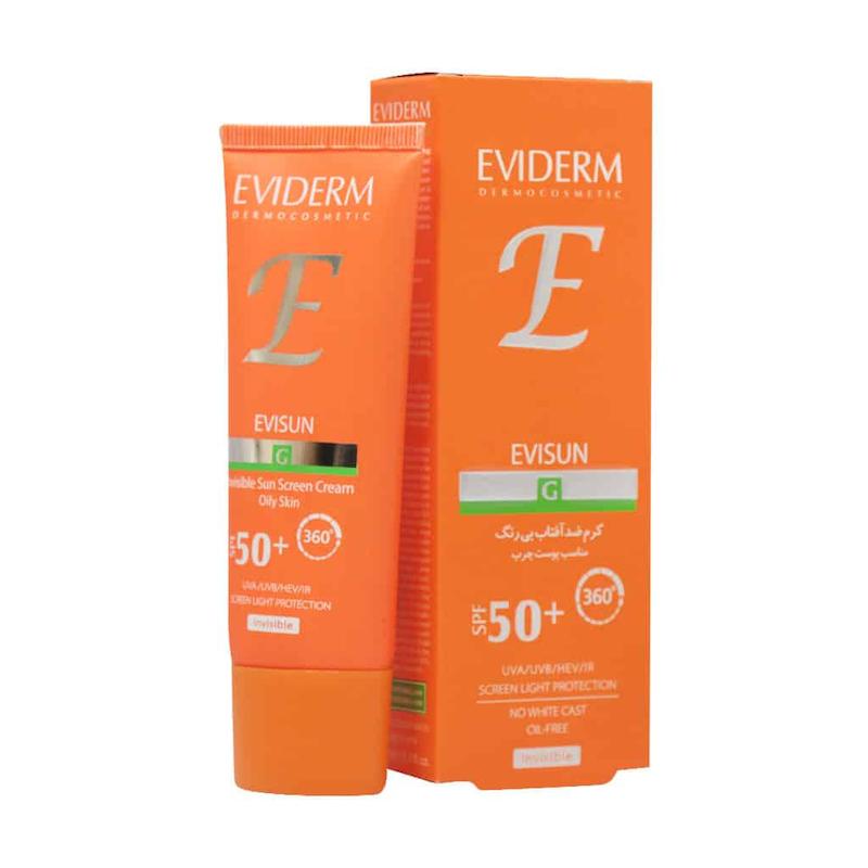  کرم ضد آفتاب پوست چرب SPF50 اویدرم 40 میلی لیتر 