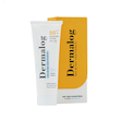 کرم ضد آفتاب درمالوگ بی رنگ SPF50 محافظت در برابر UVA و UVB مناسب پوست خشک 50 میلی‌لیتر