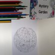 دفتر رنگ آمیزی Mystery garden 