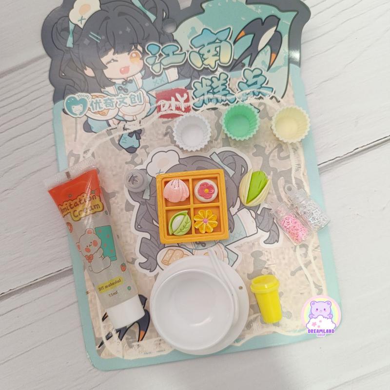 پک ساخت خوراکی با چسب خامه‌ای