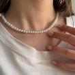 گردنبند مروارید ساده