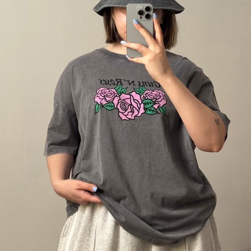 تیشرت سنگشور guns ‘n roses طوسی