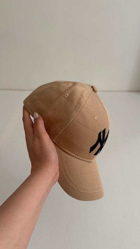 کلاه بیسبالی NY کرم
