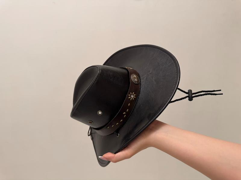 کلاه چرم cowboy / کابوی  وارداتی 