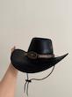 کلاه چرم cowboy / کابوی  وارداتی 