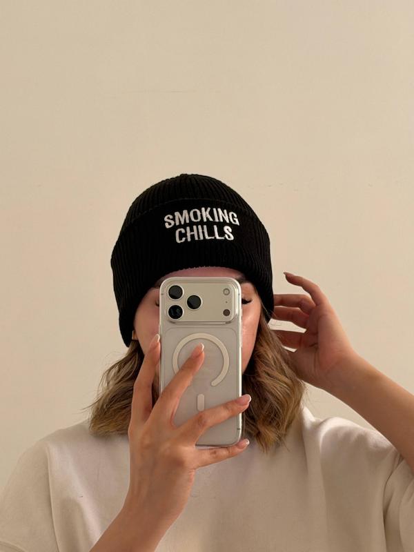کلاه بافت Smoking chills