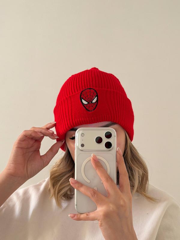 کلاه بافت اسپایدرمن Spiderman