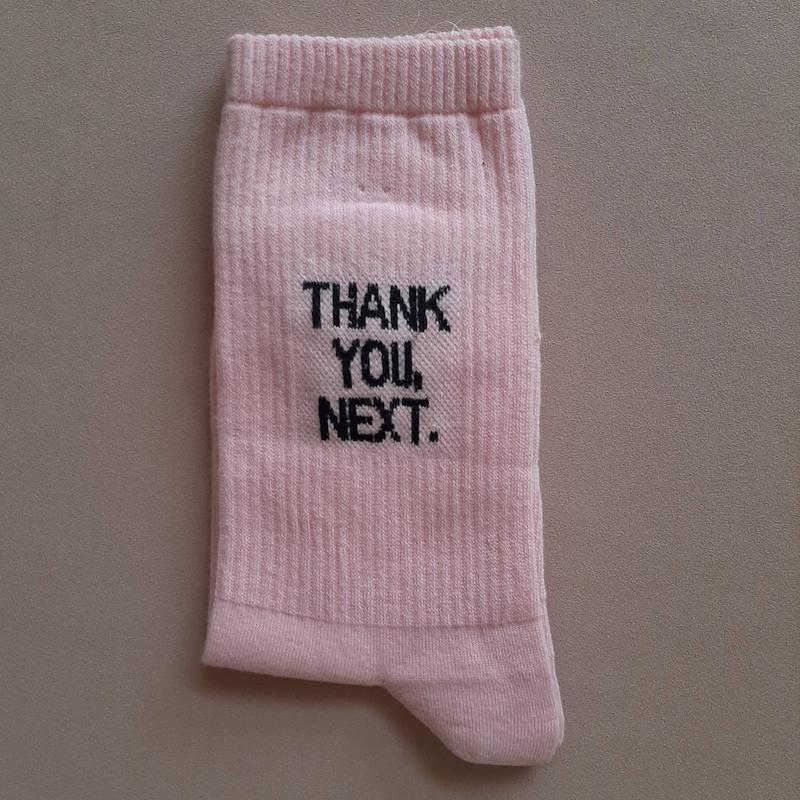 جوراب ساقدار thank you next