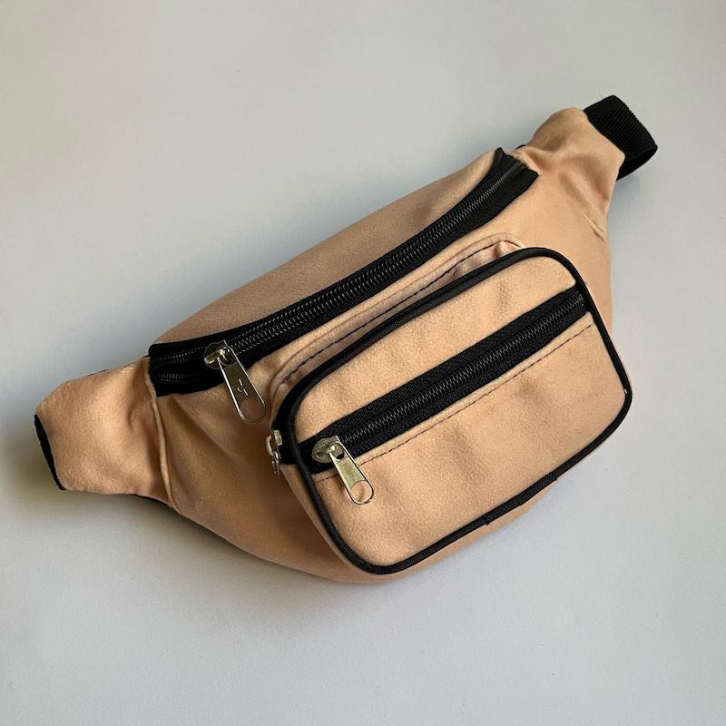 کیف کمری مخمل رنگی