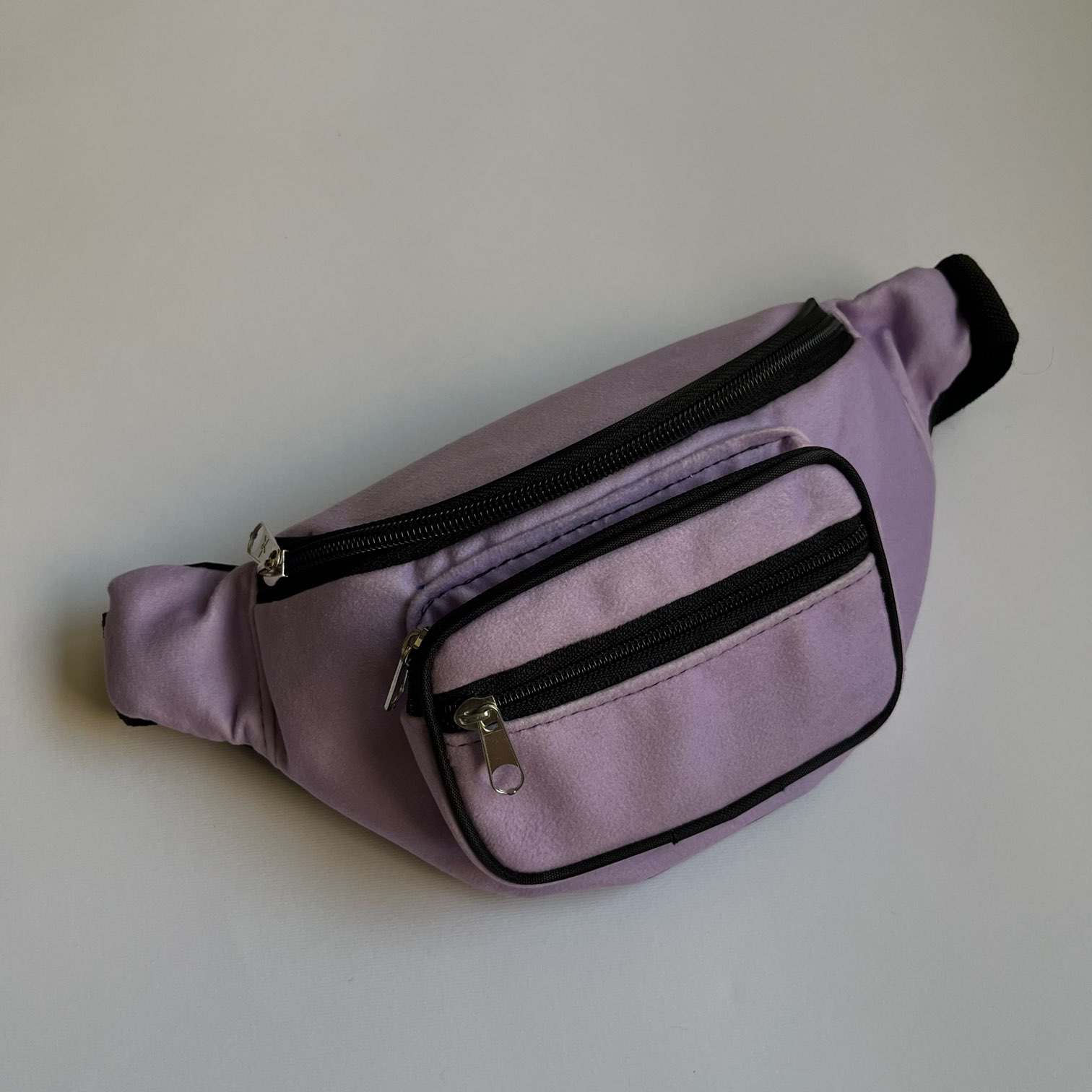 تصویر کیف کمری مخمل رنگی 