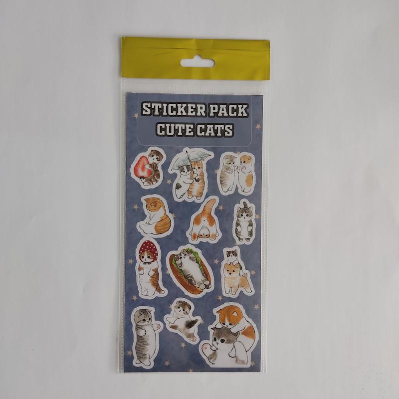پک استیکر Cute cats