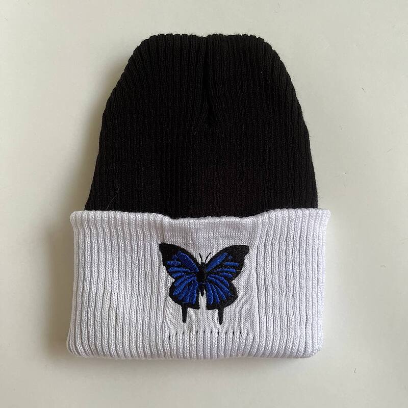 کلاه بافت Butterfly