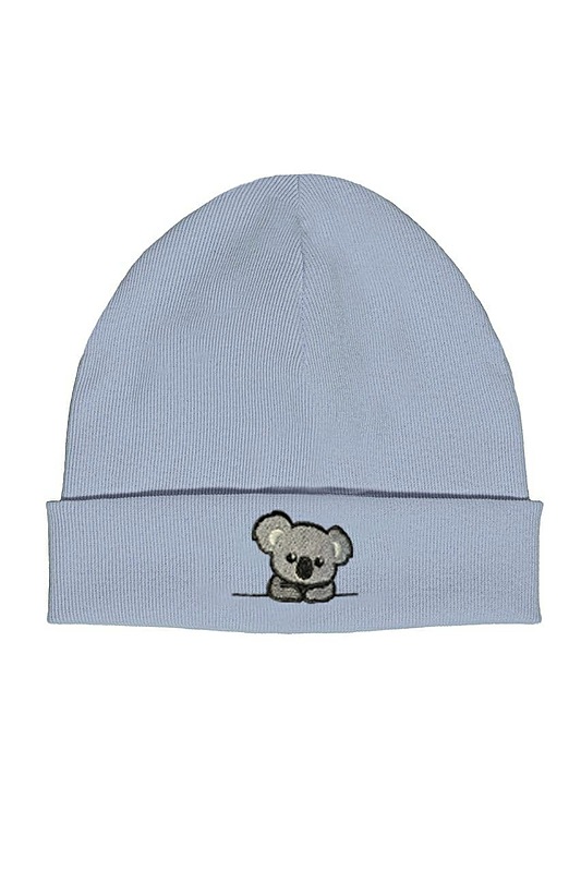 کلاه بافت koala آبی 
