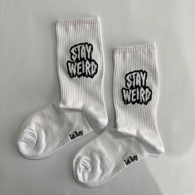 جوراب ساقدار Stay weird
