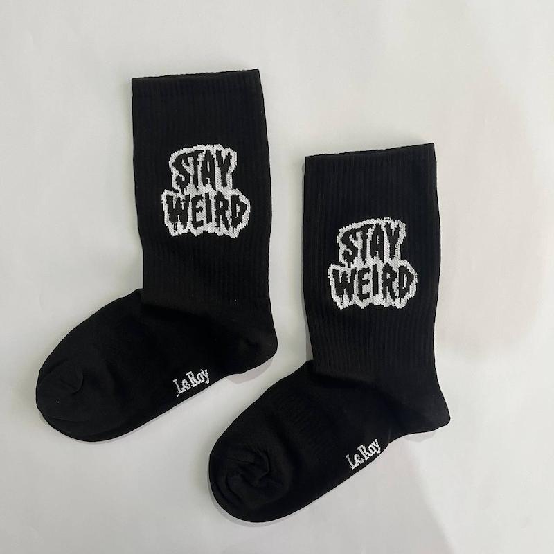 جوراب ساقدار Stay weird