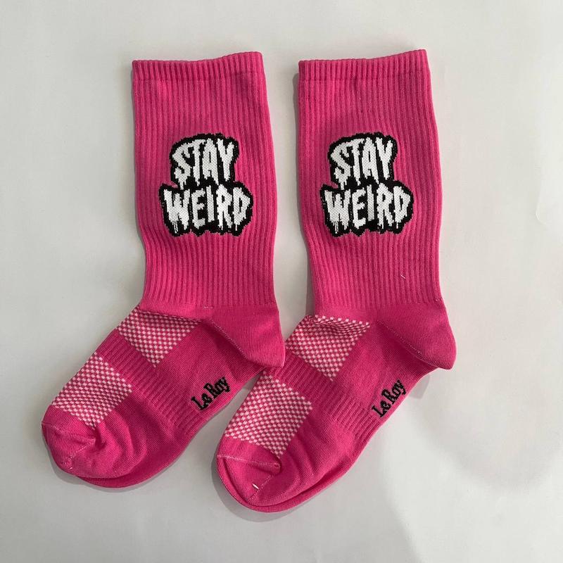 جوراب ساقدار Stay weird