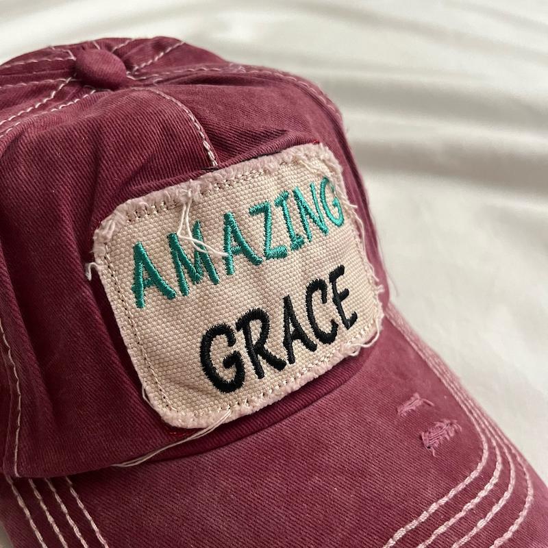 کلاه بیسبالی amazing grace