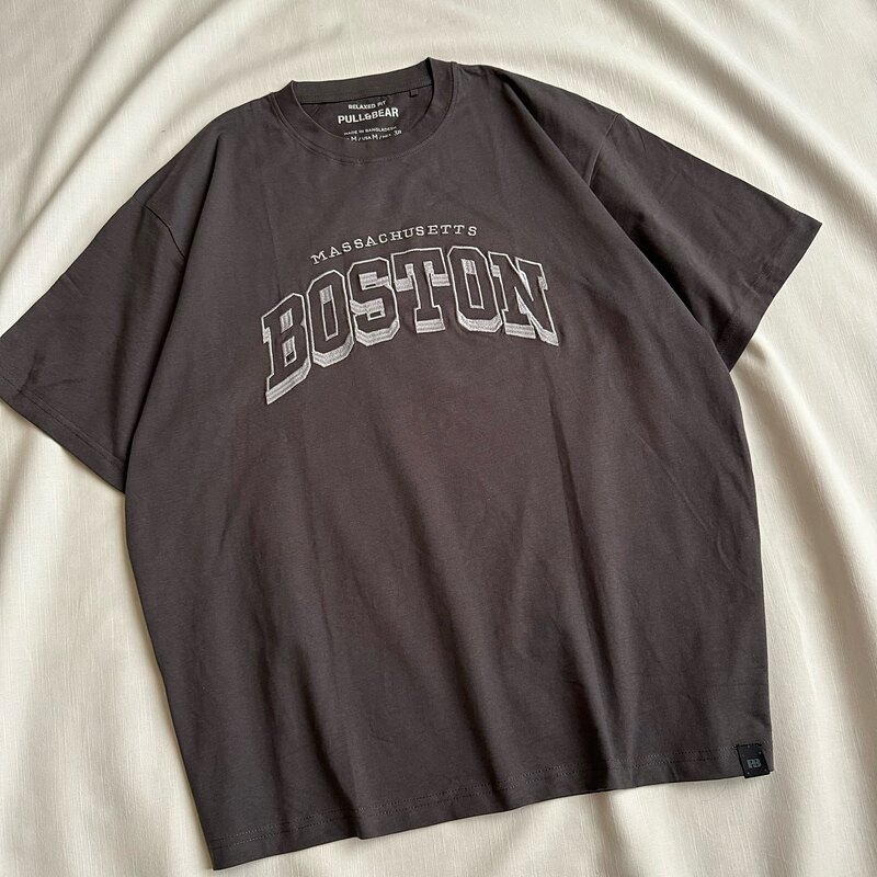 تیشرت boston طوسی