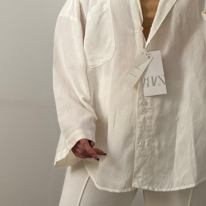شومیز لینن ZARA