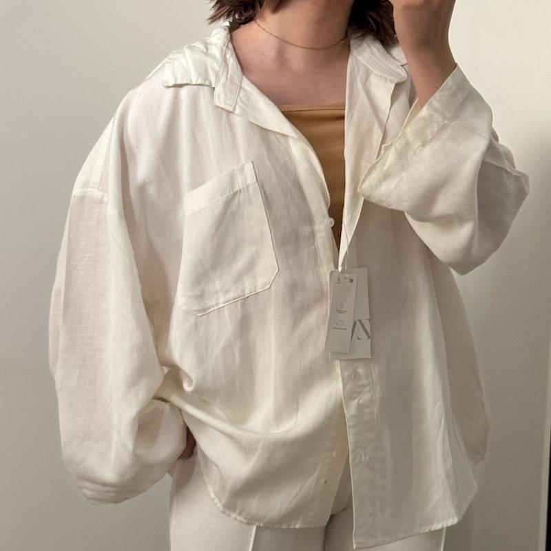 شومیز لینن ZARA