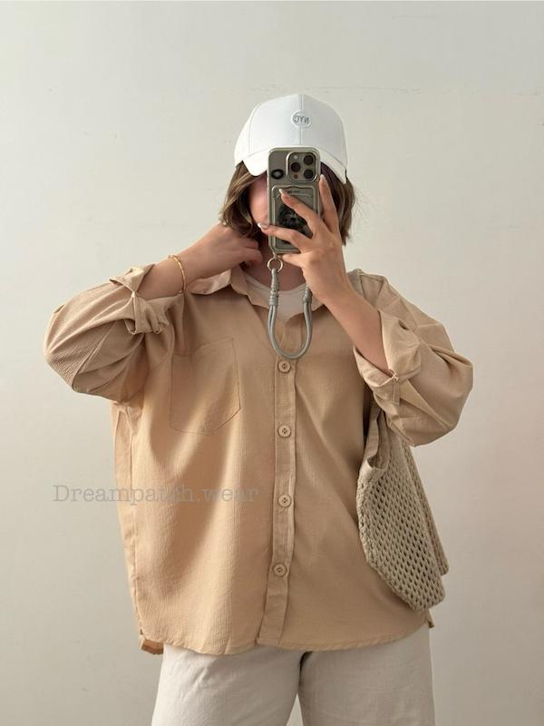 شومیز پفکی نارنگی