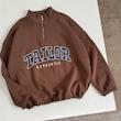 نیم زیپ قهوه ای TAILOR