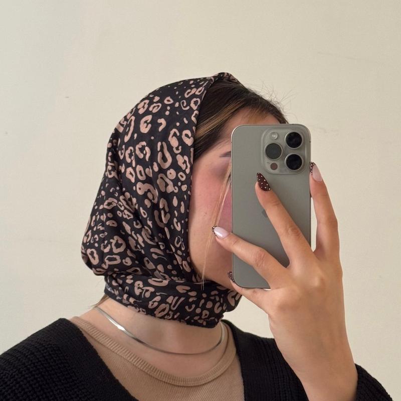 مینی اسکارف پلنگی p1