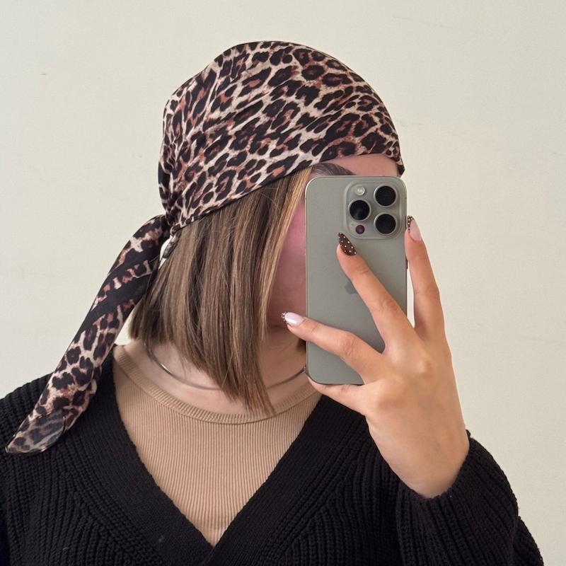 مینی اسکارف پلنگی p3