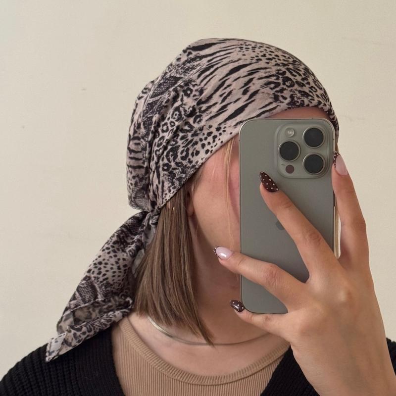 مینی اسکارف پلنگی p5