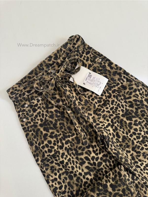 شلوار بالونی پلنگی