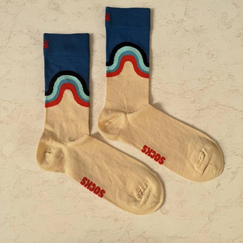 جوراب ساق بلند برند Happy socks ترکیه