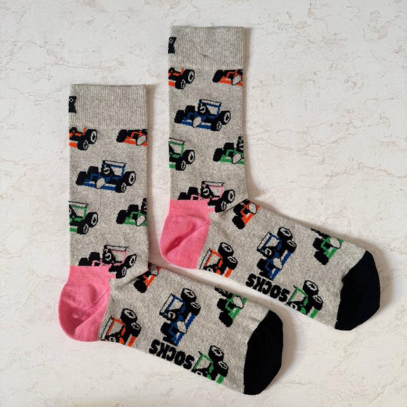 جوراب ساق بلند برند Happy socks ترکیه