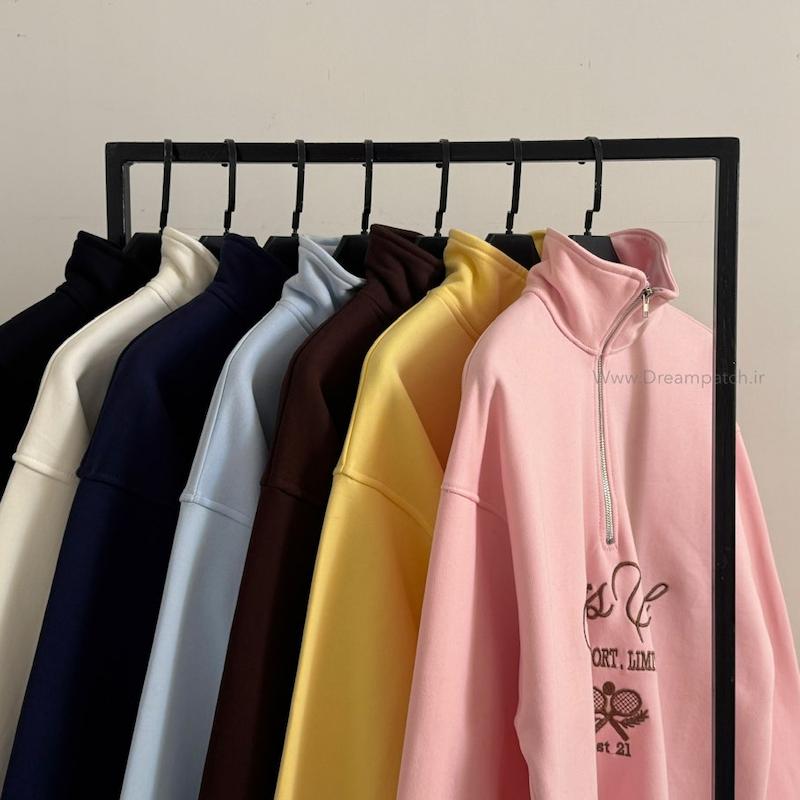 دورس نیم زیپ تنیس 