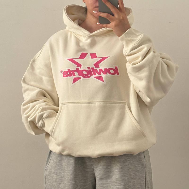 هودی اورجینال برند Lowlights studio رنگ سفید