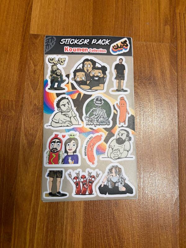 استیکر پک کومان