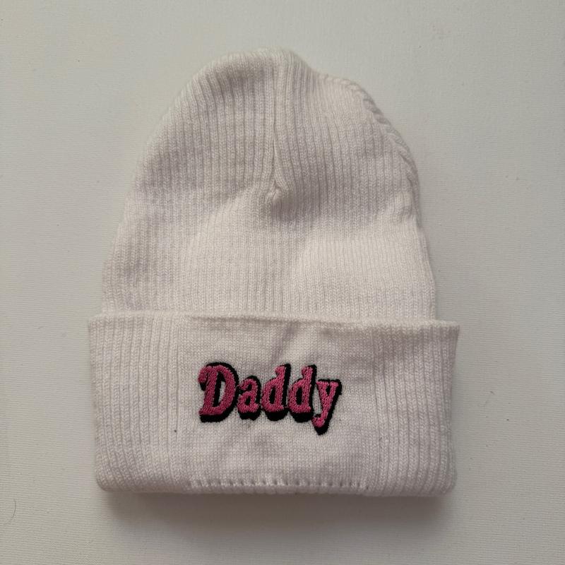 کلاه بافت daddy ددی سفید