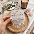پک گوشواره پروانه نقره ای