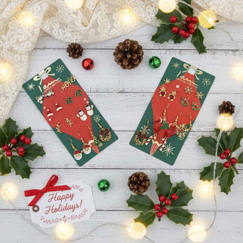 پک گوشواره کریسمس