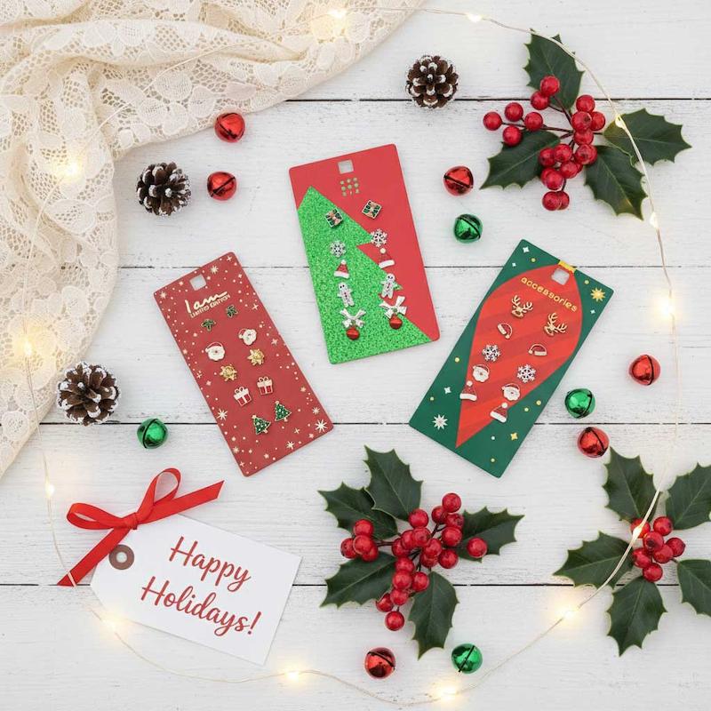 پک گوشواره کریسمس