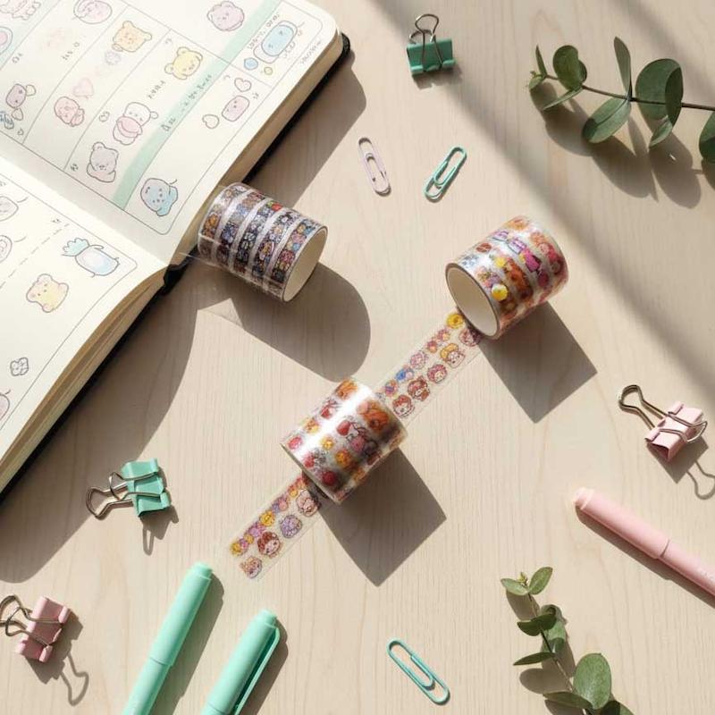 چسب واشی حیوانات و میوه